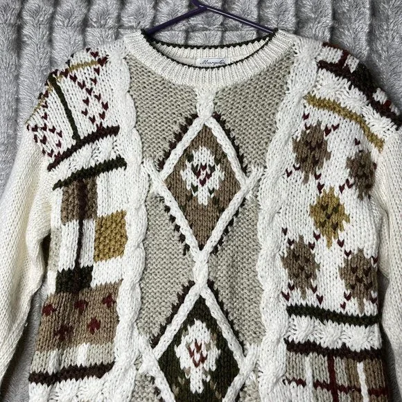 Vintage Margules Knitted Pullover Sweater - Picture 3 of 8